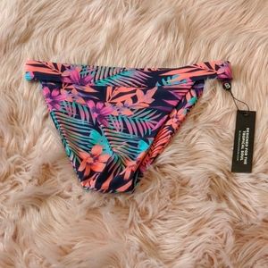 Blackbough tropical print bottoms